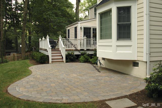 concrete patio stone pavers 