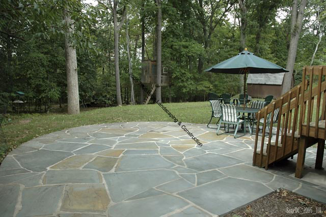 bluestone patio